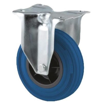 Tente Fixed Castor Wheel, 140kg Capacity, 80mm Wheel