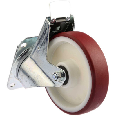 Tente Braked Swivel Castor Wheel, 350kg Capacity, 160mm Wheel