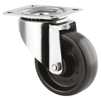 Tente Swivel Castor Wheel, 125kg Capacity, 100mm Wheel