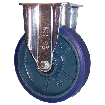 LAG Fixed Castor Wheel, 400kg Capacity, 125mm Wheel