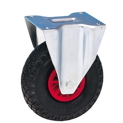 Guitel Hervieu Fixed Castor Wheel, 70kg Capacity, 200mm Wheel