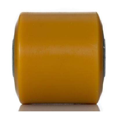 Tente Yellow Polyurethane Sealed Bearings Trolley Wheel, 800kg