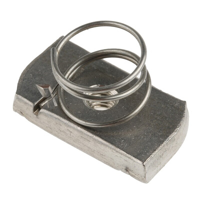 Unistrut Channel Nut, M6, Nut Base Dimensions 21 x 41mm, Stainless Steel, 0.3kg