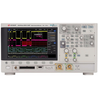 Keysight Technologies 3000T X-Series Bench Mixed Signal Oscilloscope, 1GHz, 2 Channels With UKAS Calibration