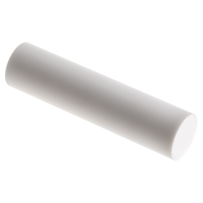 Machinable Glass Ceramic Rod, 100mm L, 25mm Diameter