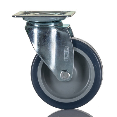 Tente Swivel Castor Wheel, 60kg Capacity, 75mm Wheel