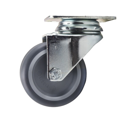 Tente Swivel Castor Wheel, 80kg Capacity, 75mm Wheel