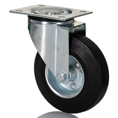 Tente Swivel Castor Wheel, 100kg Capacity, 125mm Wheel