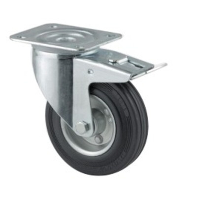 Tente Fixed Castor Wheel, 100kg Capacity, 160mm Wheel