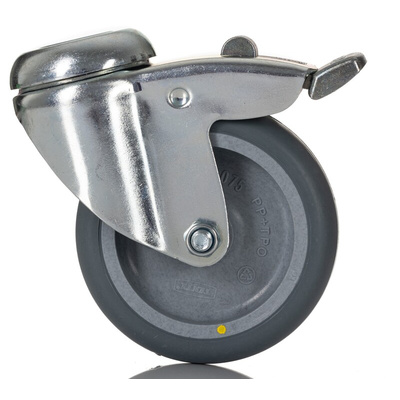 Tente Swivel Castor Wheel, 150kg Capacity, 75mm Wheel