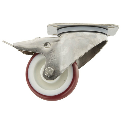 Tente Swivel Castor Wheel, 200kg Capacity, 80mm Wheel