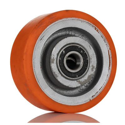 RS PRO PUR Abrasion Resistant, Corrosion Resistant Trolley Wheel, 350kg
