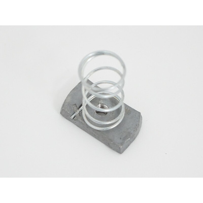 RS PRO Channel Nut, M8, Nut Base Dimensions 35 x 19mm, Steel