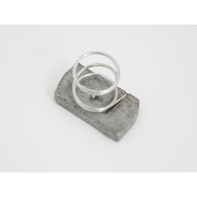 RS PRO Channel Nut, M10, Nut Base Dimensions 35 x 19mm, Steel