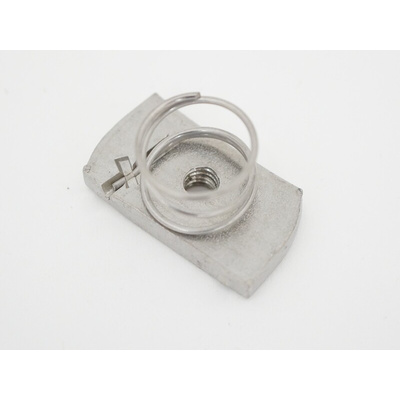 RS PRO Channel Nut, M10, Nut Base Dimensions 35 x 19mm, Steel
