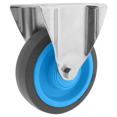Guitel Hervieu Fixed Castor Wheel, 350kg Capacity, 160mm Wheel