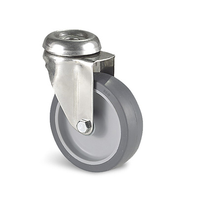 Guitel Hervieu Swivel Castor Wheel, 60kg Capacity, 75mm Wheel