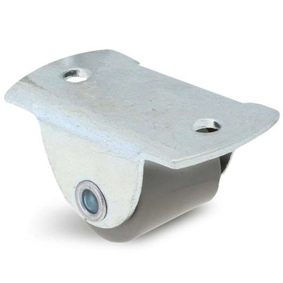 Guitel Hervieu Fixed Castor Wheel, 12kg Capacity, 16mm Wheel