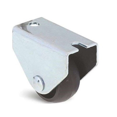 Guitel Hervieu Fixed Castor Wheel, 12kg Capacity, 25mm Wheel