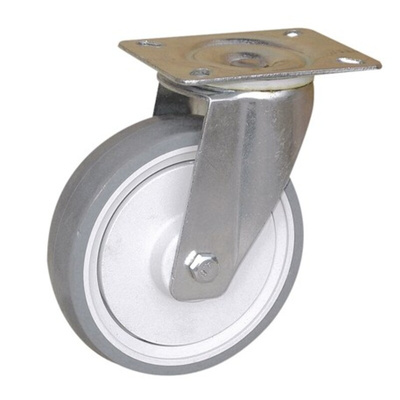 Guitel Hervieu Swivel Castor Wheel, 175kg Capacity, 125mm Wheel
