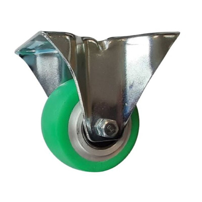 Guitel Hervieu Fixed Castor Wheel, 180kg Capacity, 80mm Wheel