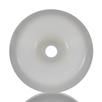 LAG White Polyamide Hygienic, Low Rolling Resistance, Non-Marking Trolley Wheel, 150kg