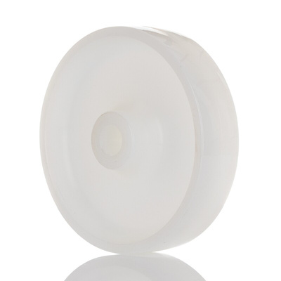 LAG White Polyamide Hygienic, Low Rolling Resistance, Non-Marking Trolley Wheel, 250kg