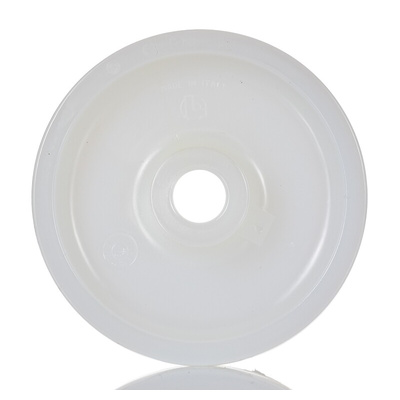 LAG White Polyamide Hygienic, Low Rolling Resistance, Non-Marking Trolley Wheel, 175kg