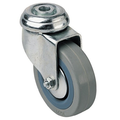 Guitel Hervieu Swivel Castor Wheel, 60kg Capacity, 75mm Wheel