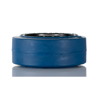 LAG Black, Blue Rubber Non-Marking, Quiet Operation, Shock Absorbing Trolley Wheel, 150kg