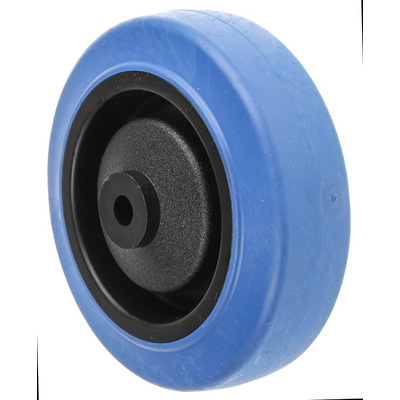 Flexello Blue Rubber Non-Marking Trolley Wheel, 135kg