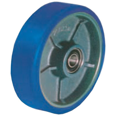 LAG Blue Polyurethane Abrasion Resistant, High Load Capacity, Laceration Resistant, Low Rolling Resistance,