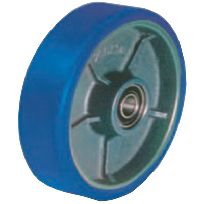 LAG Blue Polyurethane Abrasion Resistant, High Load Capacity, Laceration Resistant, Low Rolling Resistance,