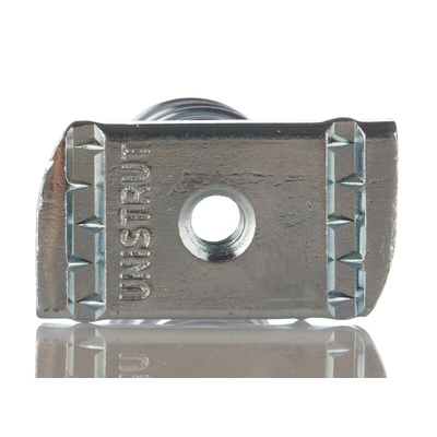 Unistrut Channel Nut, M6, Nut Base Dimensions 41 x 41mm, Steel, 0.32kg