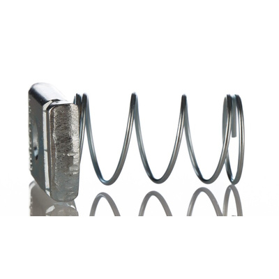 Unistrut Channel Nut, M6, Nut Base Dimensions 41 x 41mm, Steel, 0.32kg