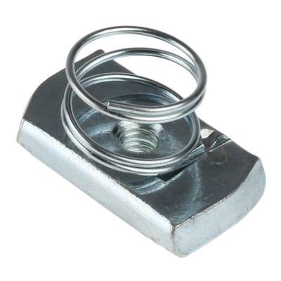 Unistrut Channel Nut, M6, Nut Base Dimensions 21 x 41mm, Steel, 0.03kg