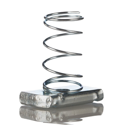 Unistrut Channel Nut, M8, Nut Base Dimensions 41 x 41mm, Steel, 0.32kg