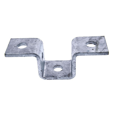 Unistrut P 1047 U & Z Shape Fitting, U Shape 41 x 41mm 137mm 41mm 3 14mm Steel