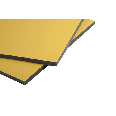 RS PRO Adhesive PUR Foam Acoustic Insulation, 1m x 600mm x 25mm