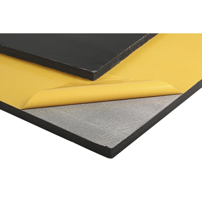 RS PRO Adhesive PUR Foam Acoustic Insulation, 1m x 600mm x 25mm