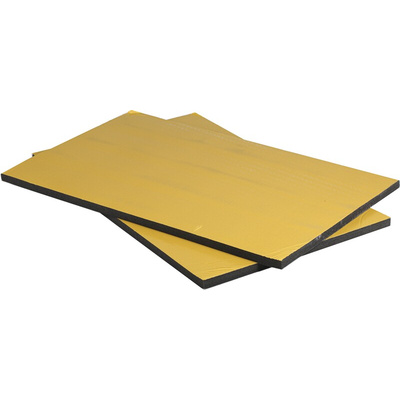 RS PRO Adhesive PUR Foam Acoustic Insulation, 1m x 600mm x 25mm
