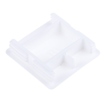 Unistrut White 0.01kg PVC End Cap, Fits Channel Size 41 x 41mm