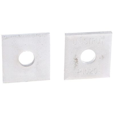 Stainless Steel Square Bracket 1 Hole, 13mm Holes, 41.3 x 41.3mm
