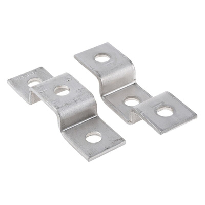 Stainless Steel U Shape Bracket 3 Hole, 长137 mm，适合21 x 41 mm槽架