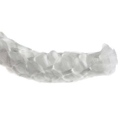 RS PRO Flame Retardant Glass Fibre Rope, 30m x 25mm