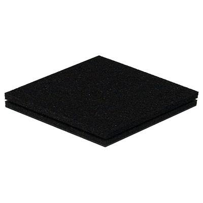 RS PRO Polyethylene (PE) Acoustic Insulation, 1m x 1m x 12mm