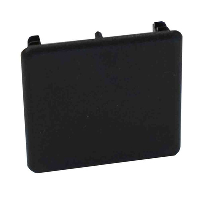 RS PRO Black PVC End Cap, Fits Channel Size 41 x 41mm