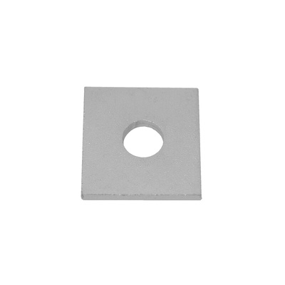 Stainless Steel Square Bracket 1 Hole, 12mm Holes, M12 x 40 x 3mm