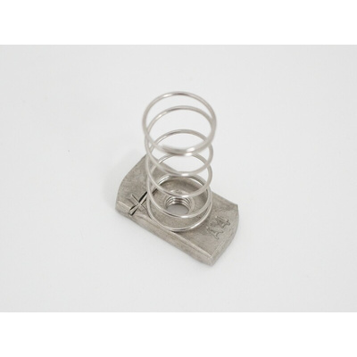 RS PRO Channel Nut, M10, Nut Base Dimensions 35 x 19mm, Stainless Steel