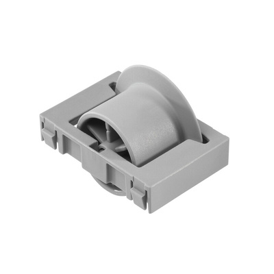 RS PRO Zinc Plated Steel Round Conveyor Roller 24mm Dia. x 33.3mm L, 150N Load Capacity